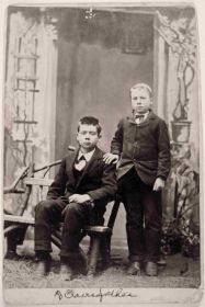 Clair's Father (seated) Austin Ira Dexter, Died around 1935 (1).jpg
